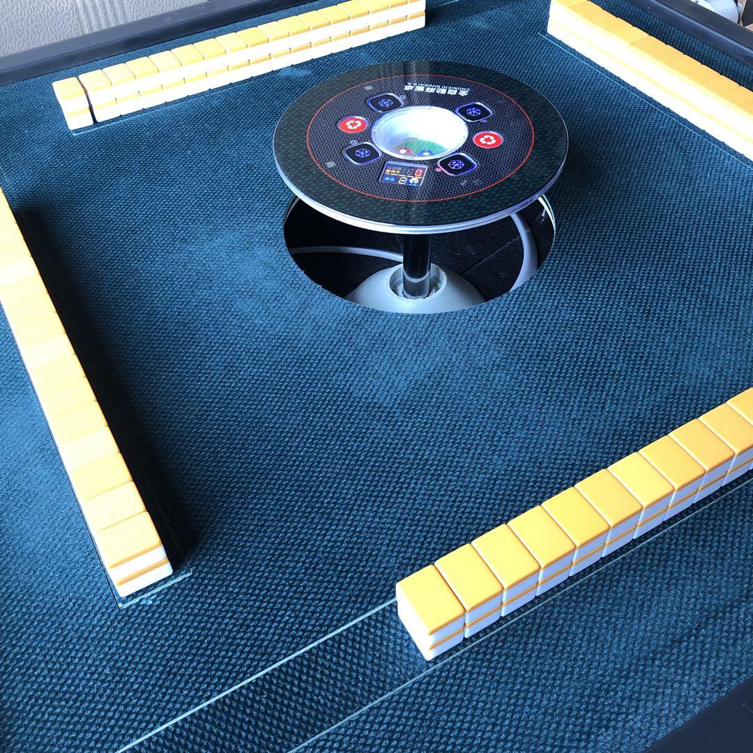 ☆全自動電動 マージャン卓 折りたたみ式 静音タイプ 麻雀 日本語説明書付き