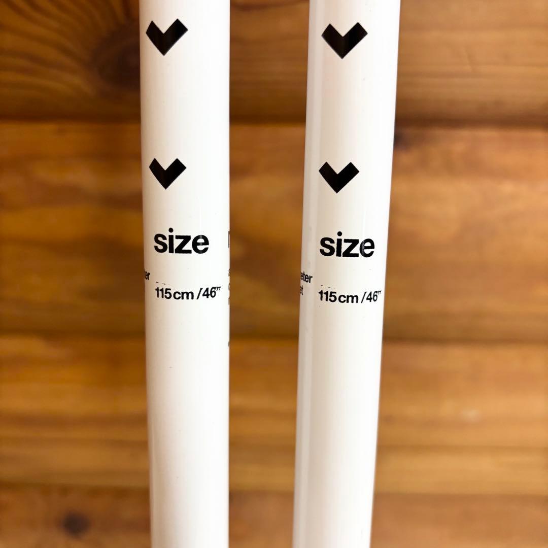 【未使用】Black Crows スキーストック 115cm 