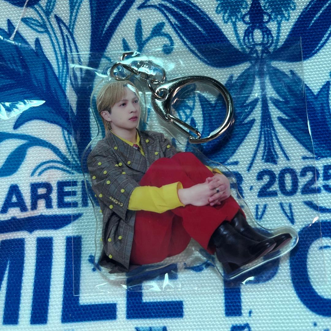 吉田仁人 おすわりアクリルキーホルダー だっこぬい しっぽ セット