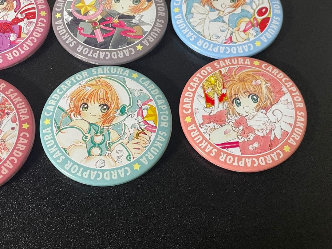 カードキャプターさくら　アニカプ　缶バッジ　フルコンプ