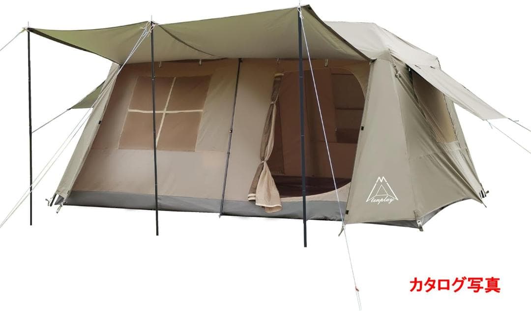 未使用！Tenplay ロッジ型 ワンタッチテント 6人用