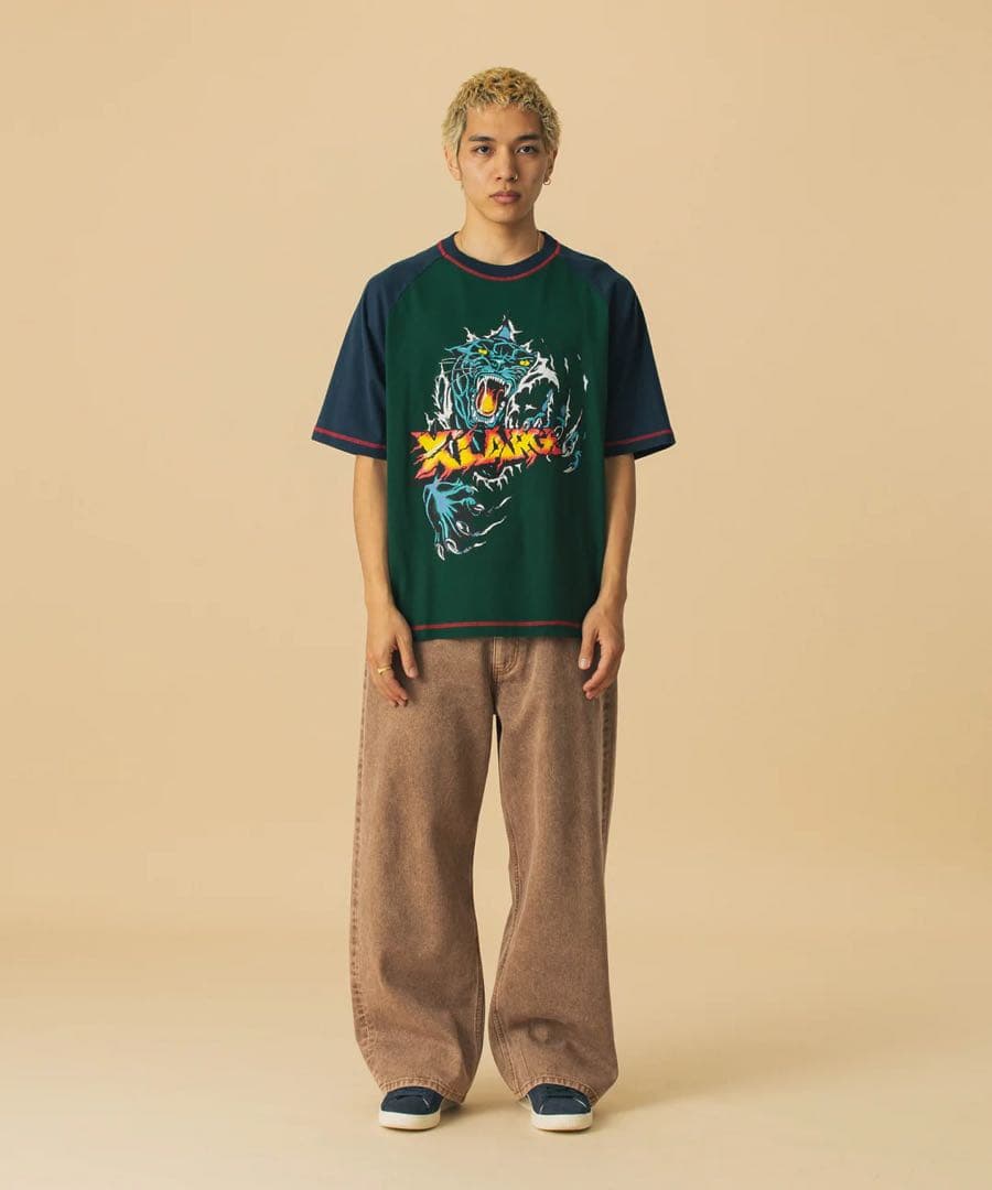 スケートボード XLARGE BAGGY DENIM PANTS
