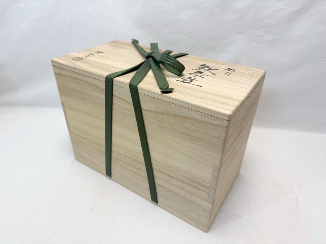 未使用 茶道具 清和窯 粉引 数茶碗 十客揃 陶印 茶事 茶会 共布 共箱