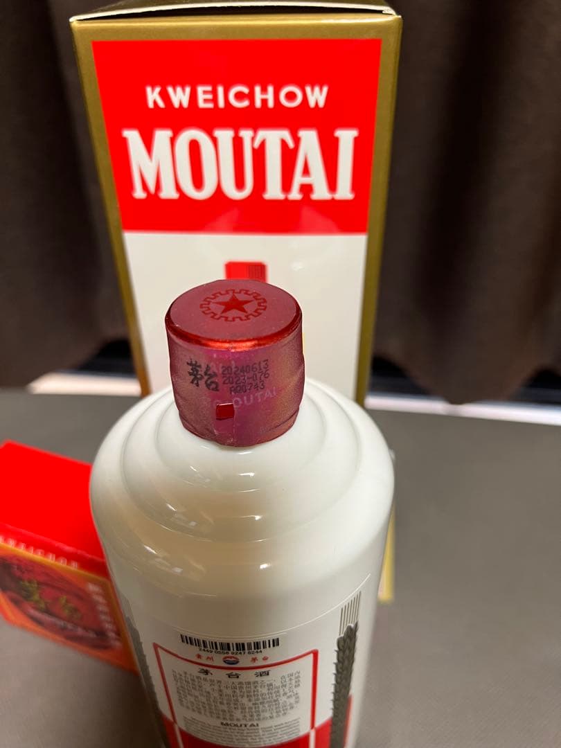 【新品】貴州茅台酒マオタイ酒 天女ラベル中国酒540ml 53% 未開栓 箱付き