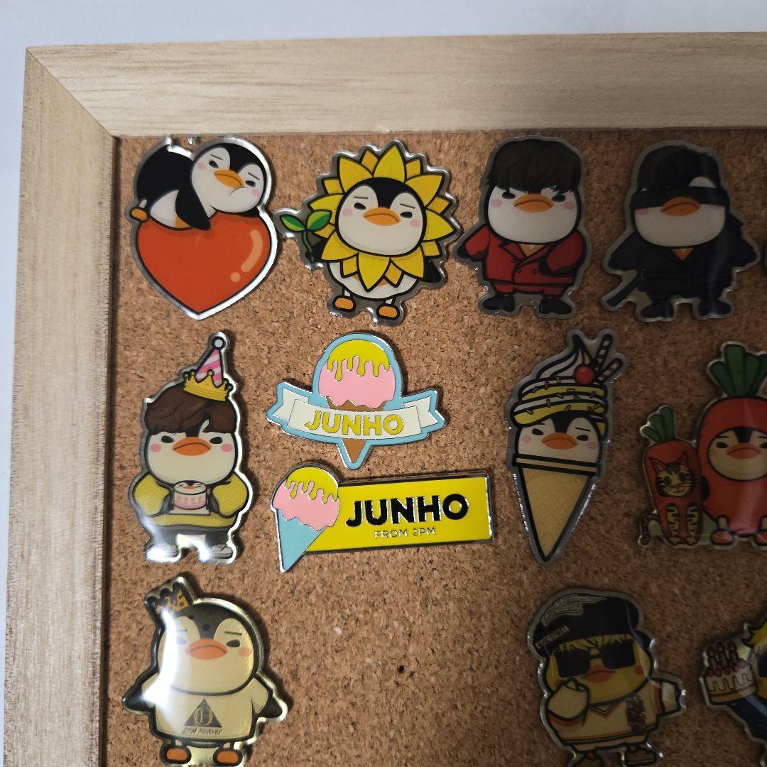2PM ジュノ　ウヨン　 ピンバッジセット 30個セット