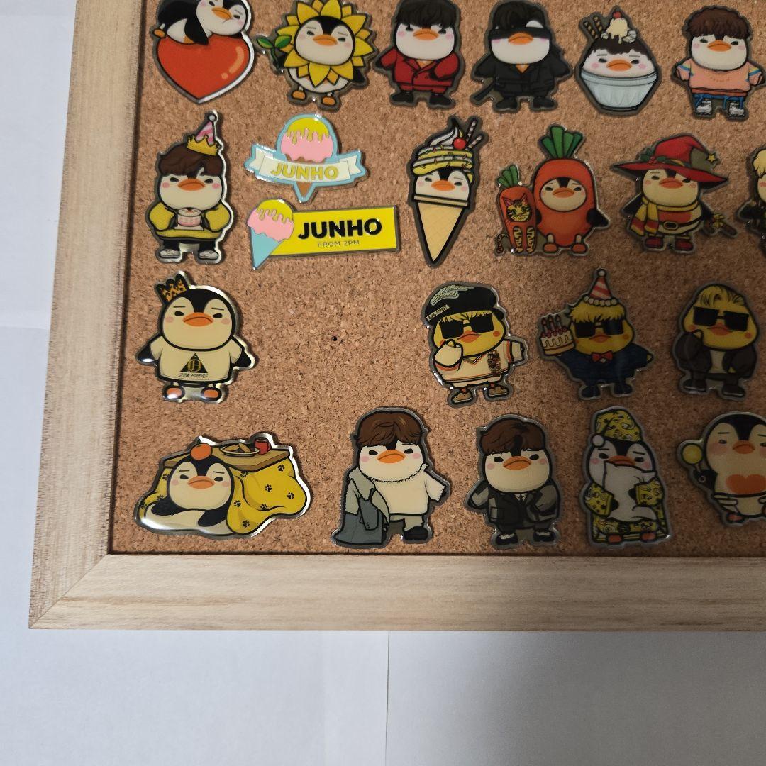 2PM ジュノ　ウヨン　 ピンバッジセット 30個セット