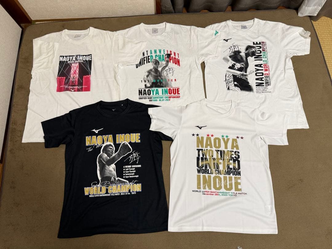 ミズノ　井上尚弥　Tシャツ　5枚セット　L