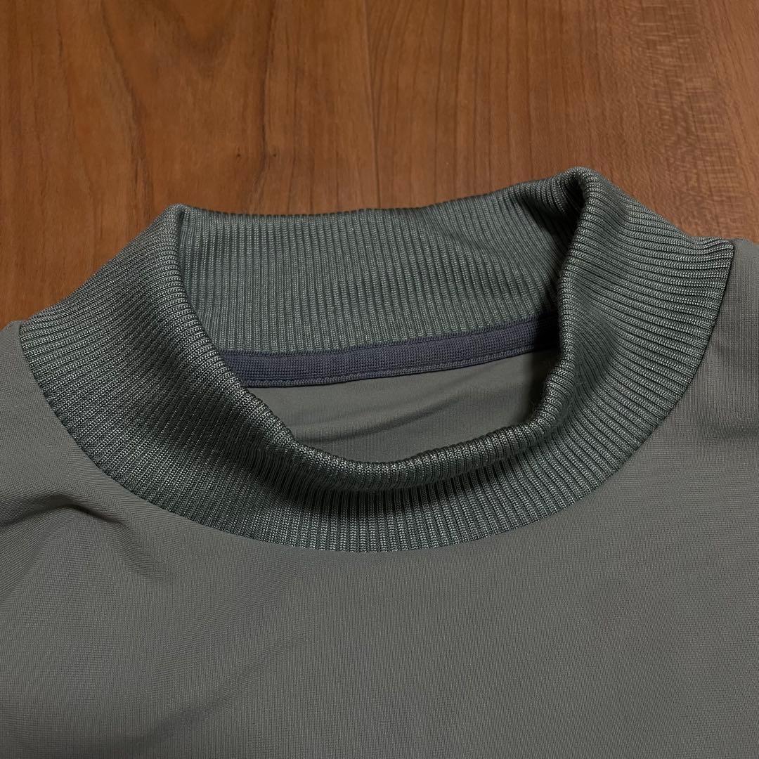 TFW49 モックネック　ロングTシャツ　カーキ　M 新品未使用　ゴルフ