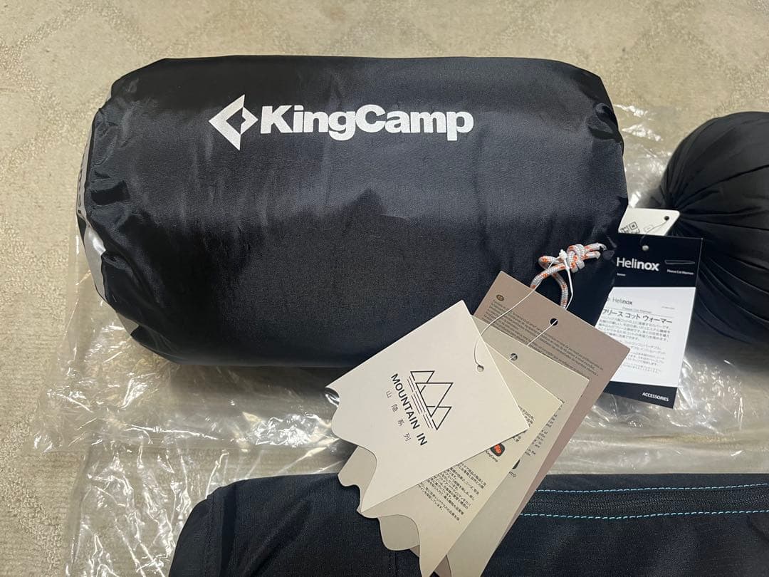 【価格交渉可】ヘリノックス コットワン+レッグ+フリースウォーマー 新品