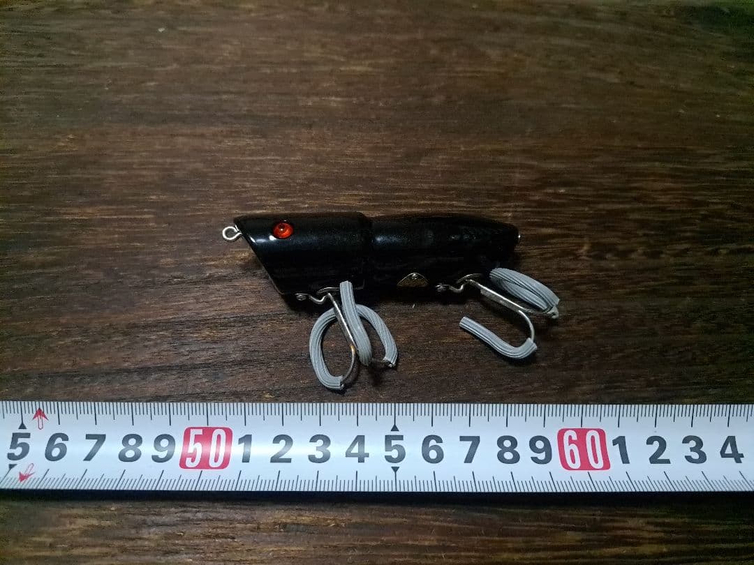 トップウォータージャンキー　オケラ　ブラック　レッドアイ