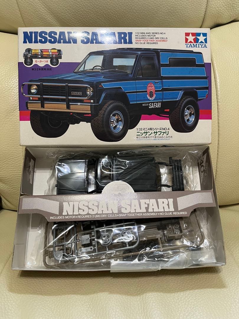 ラスト一台　35年前絶版　小鹿タミヤ　ミニ四駆　ニッサンサファリ