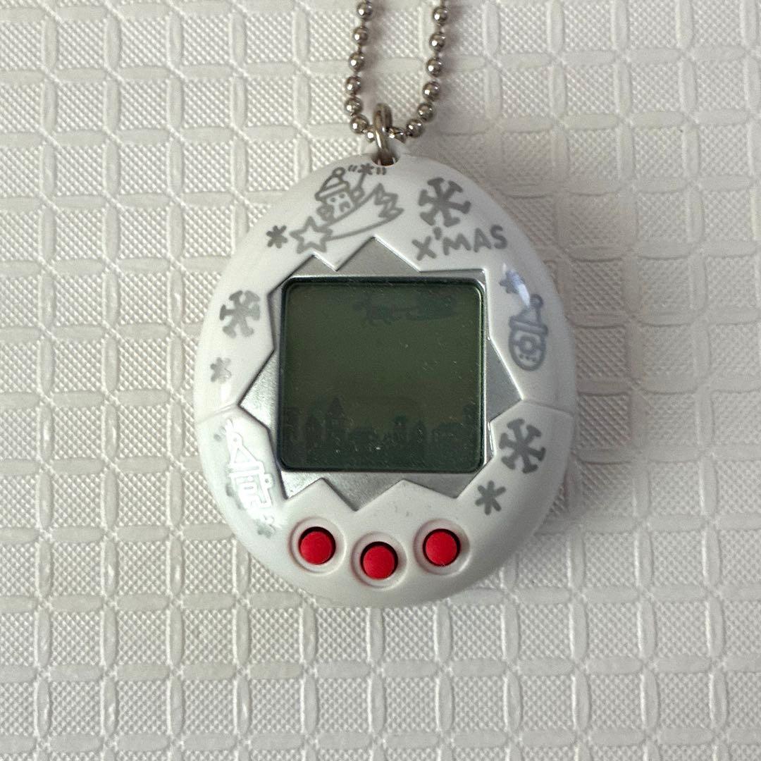 【訳あり】 サンタクロっちのたまごっち 白