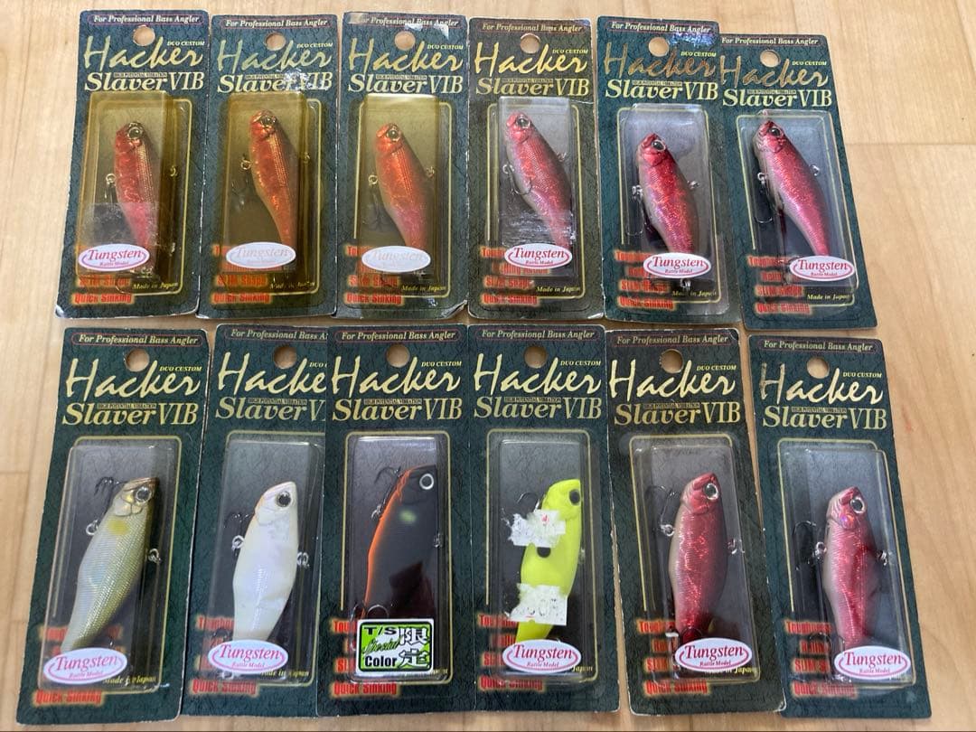 デュオ　ハッカースラヴァーバイブ65　タングステン　12個セット　スラバーバイブ