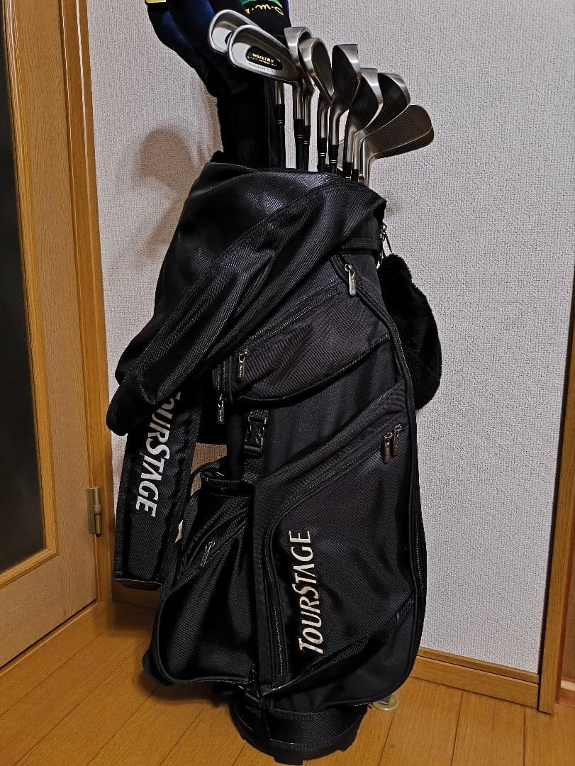 TOURSTAGE ゴルフバッグ・クラブセット 14本 初心者におすすめセット