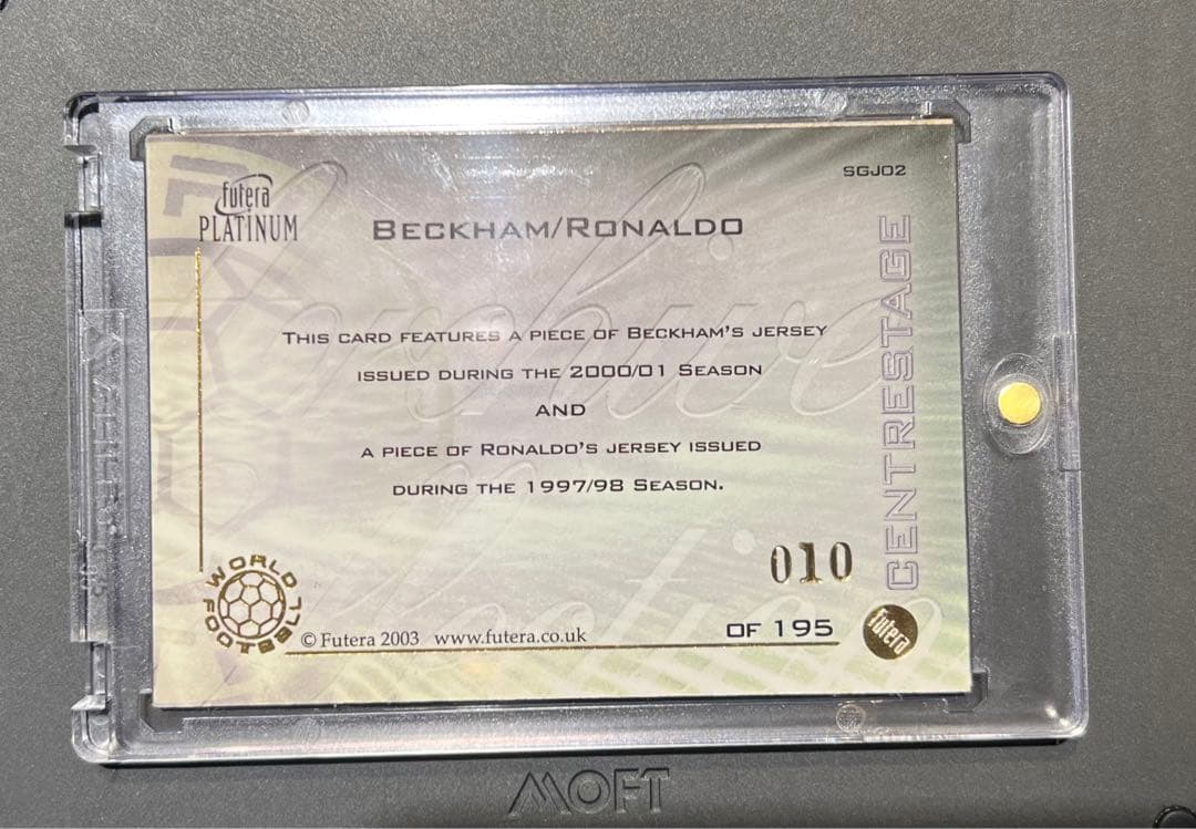 値下げ交渉可！ベッカム・ロナウドジャージカード