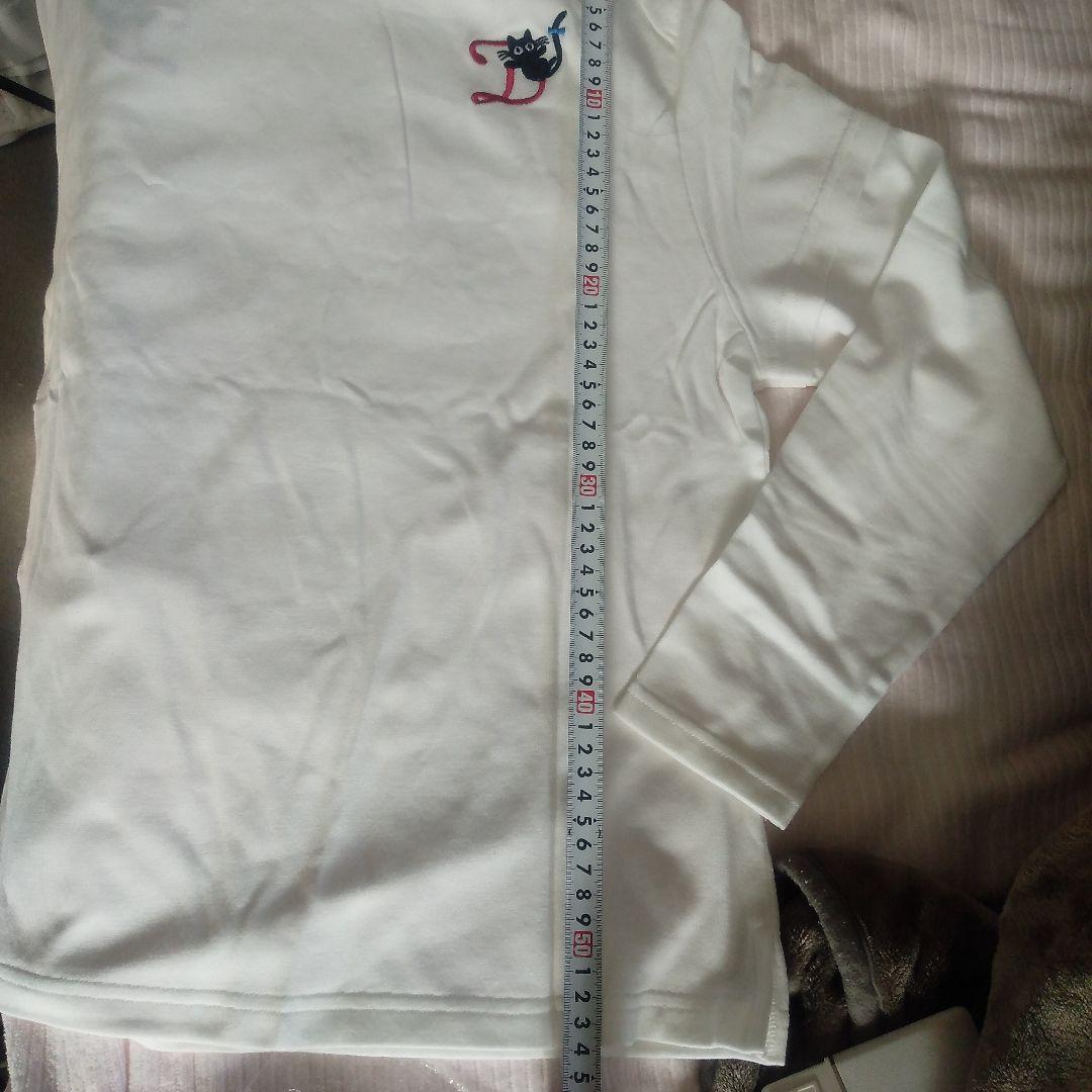 未使用新品】ディンプルマツダDimple Magaz 猫シャツ白ピンク 2枚保管