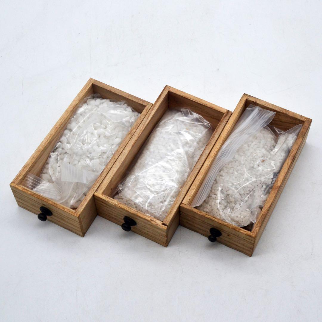 大正〜昭和初期　盆石道具　盆景　盆栽　砂箪笥　レトロ