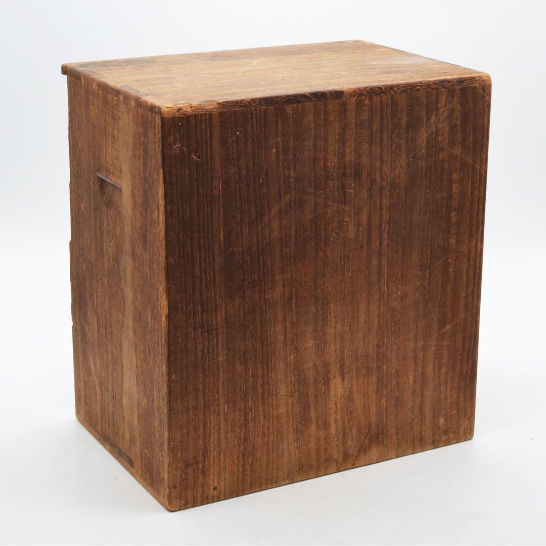 大正〜昭和初期　盆石道具　盆景　盆栽　砂箪笥　レトロ