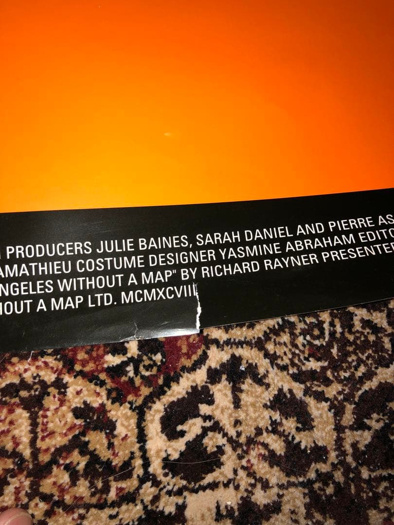 GO!GO!L.A. L.A. WITHOUT A MAP 日本版ポスター B2