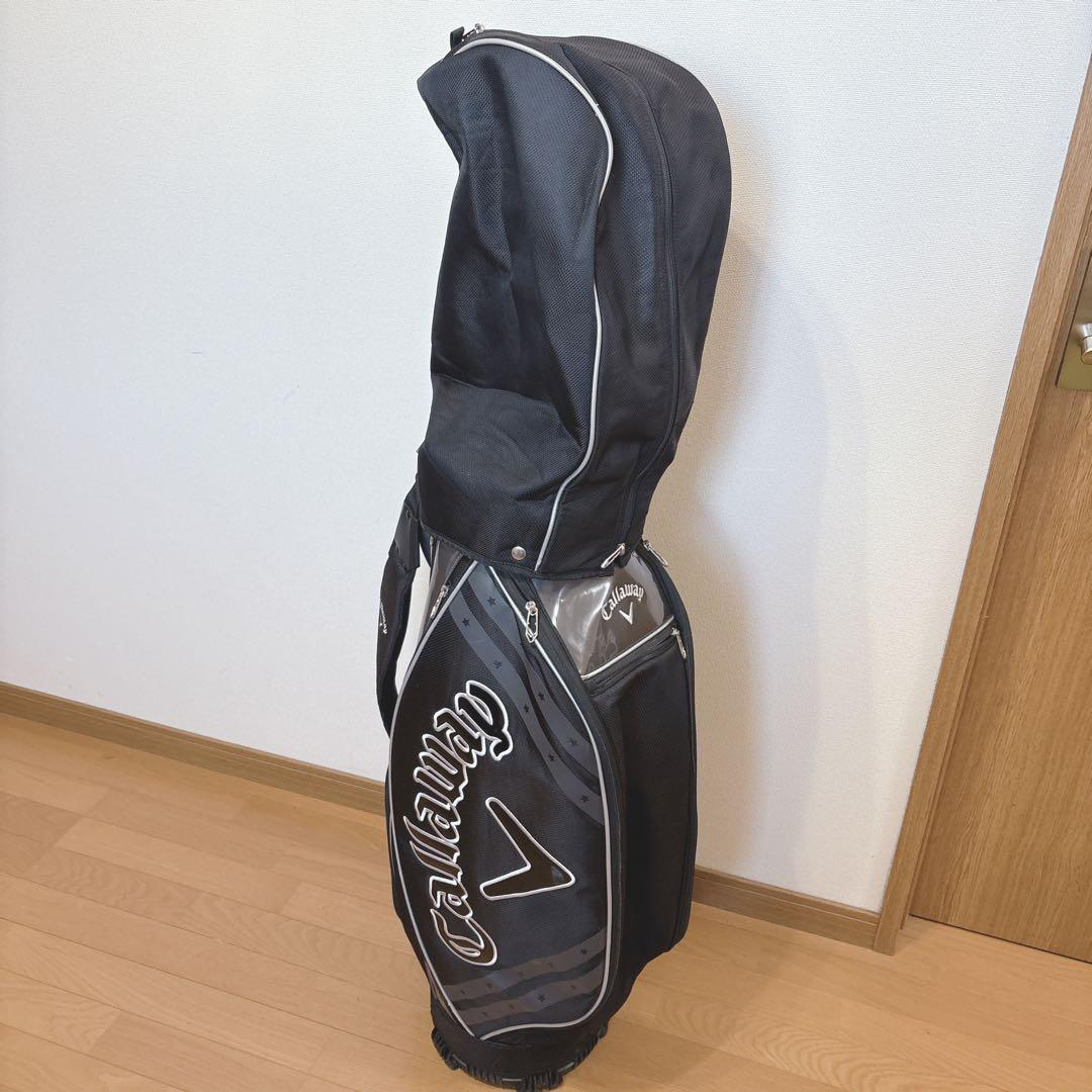 K442 美品！Callaway ブラック 軽量 キャディバッグ