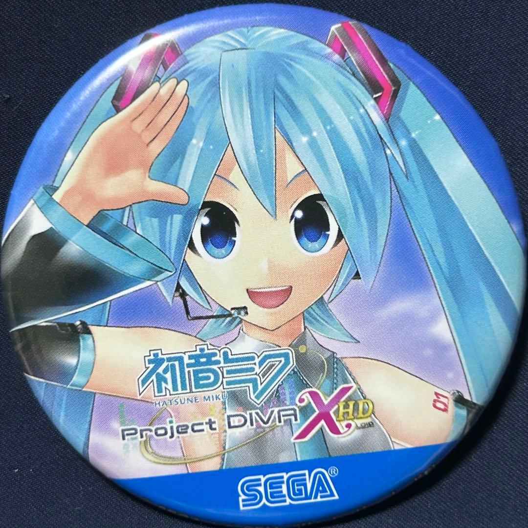 初音ミク Project DIVA Xセガ名作缶バッジコレクション カプセルトイ