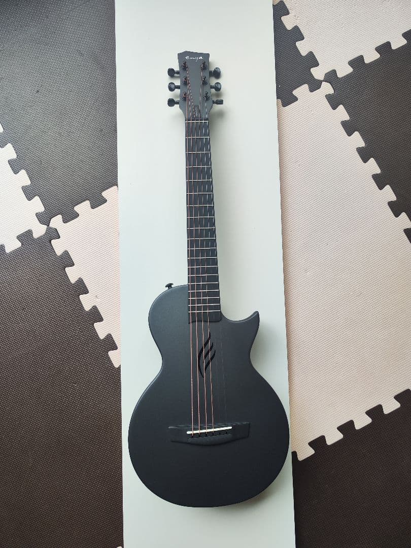 Enya Nova Go Mini アコースティックギター ブラック