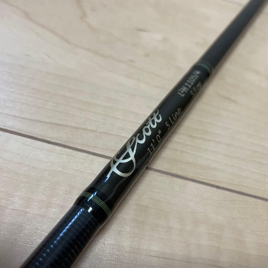 Scott スイッチロッド L2H 1105/4 11ft #5 リールセット