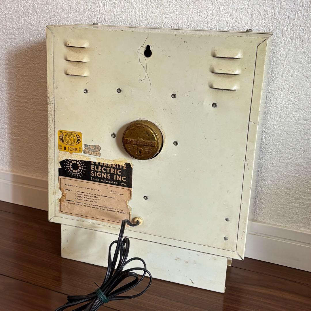 超激レア【7UP・セブンアップ】動くライトヴィンテージ看板