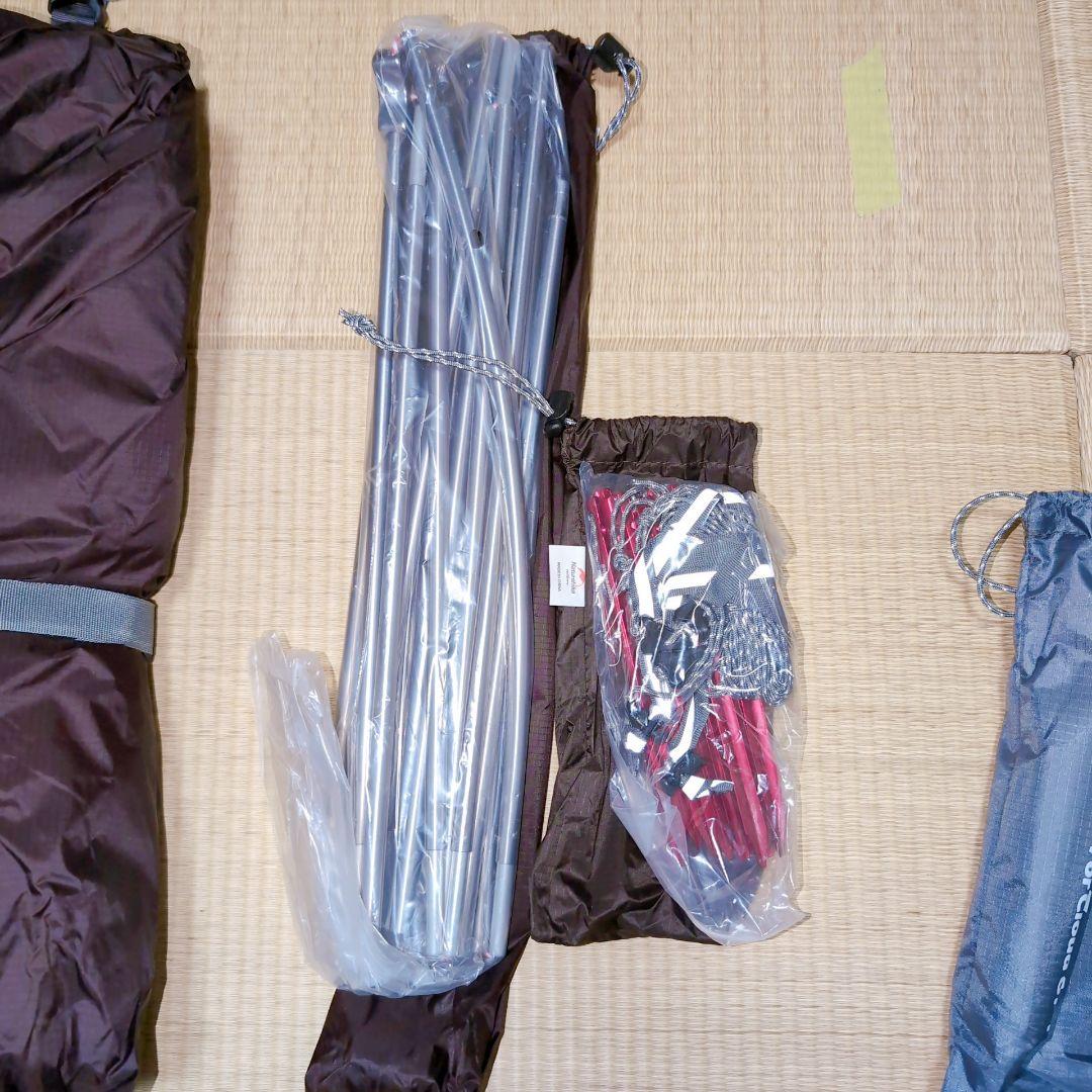 ✨美品✨Naturehike テント設営用品 　キャンプ　コンパクト　軽量