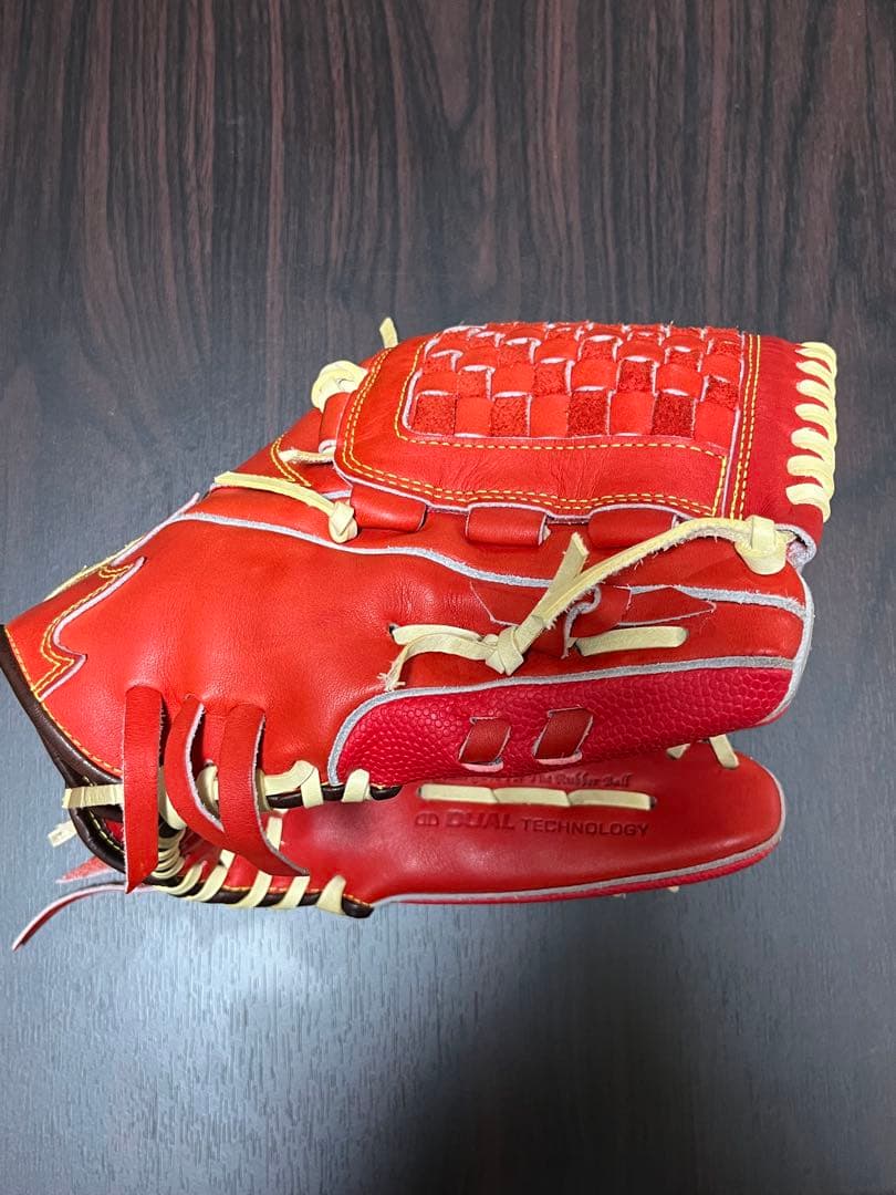 Wilson 軟式グローブ DB型 投手用 レッド