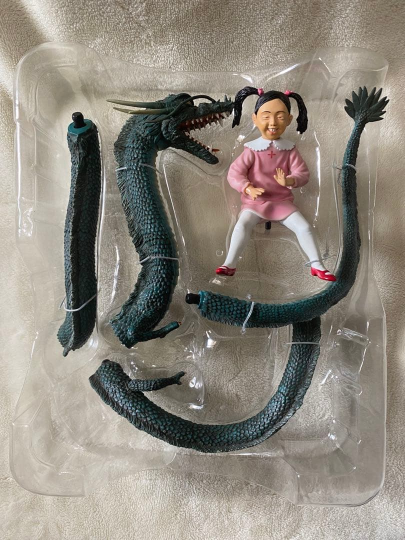 エクスプラス 大怪獣シリーズ ウルトラQ編 怪竜と乙姫 カラー版　開封品