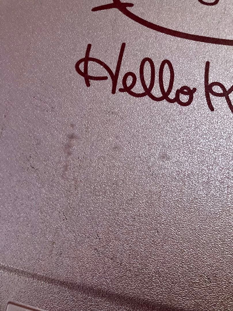 【SAMSONITE】★ハローキティ　スーツケース★レトロ可愛い　ローズピンク