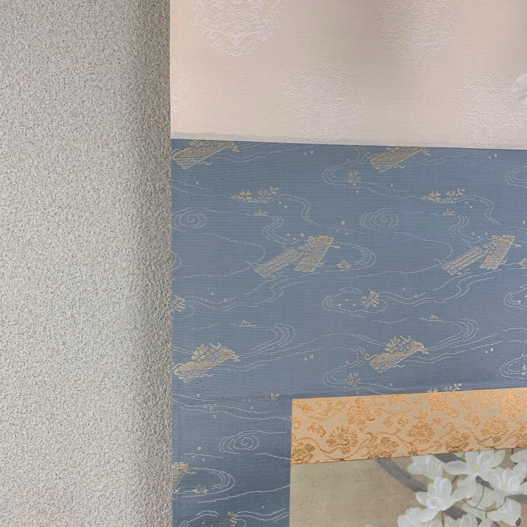 掛け軸3本 小林古径筆 極楽井図、村瀬桃岡作 「中務」、伊東深水筆 春暖