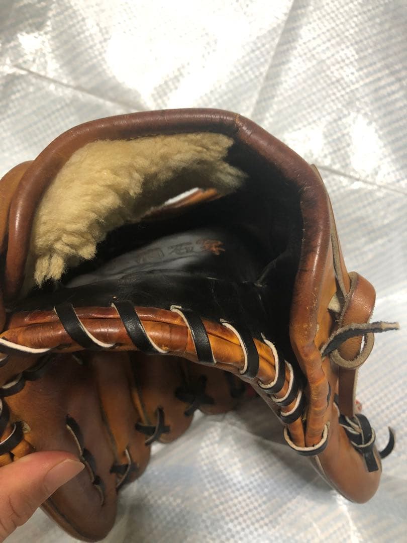 オーダー　軟式　グローブ ブラウン　レッド　内野　プロエッジ　SSK グラブ