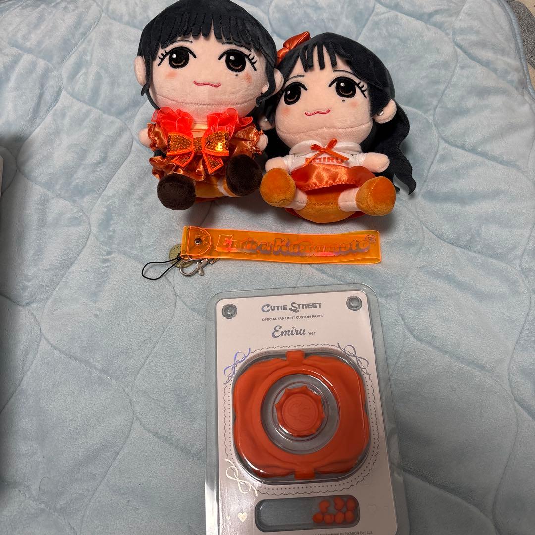 CUTIE STREET ペンライト 川本笑瑠 ちびぬい カスタム等 セット