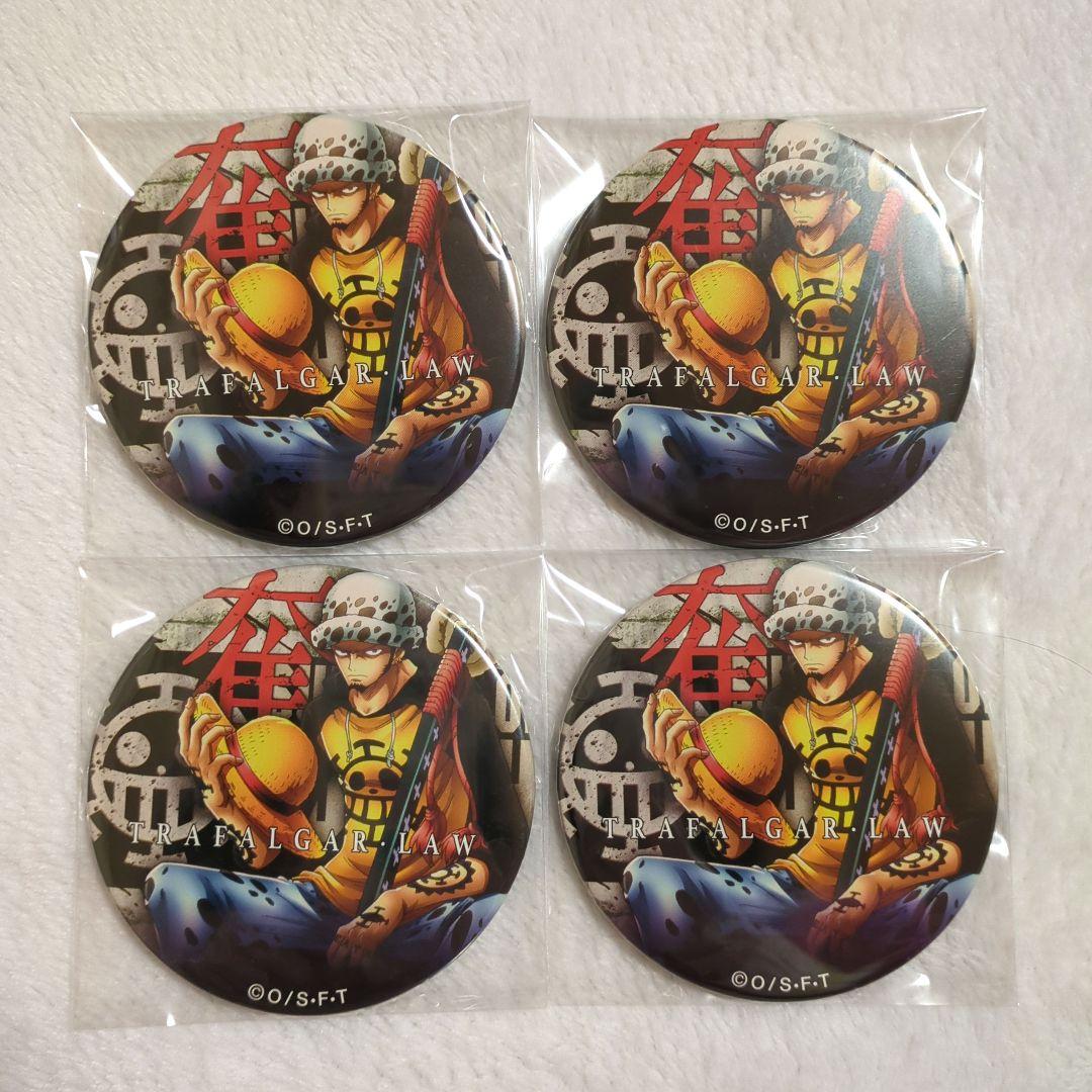 ワンピース 輩缶バッジ FIRE ロー