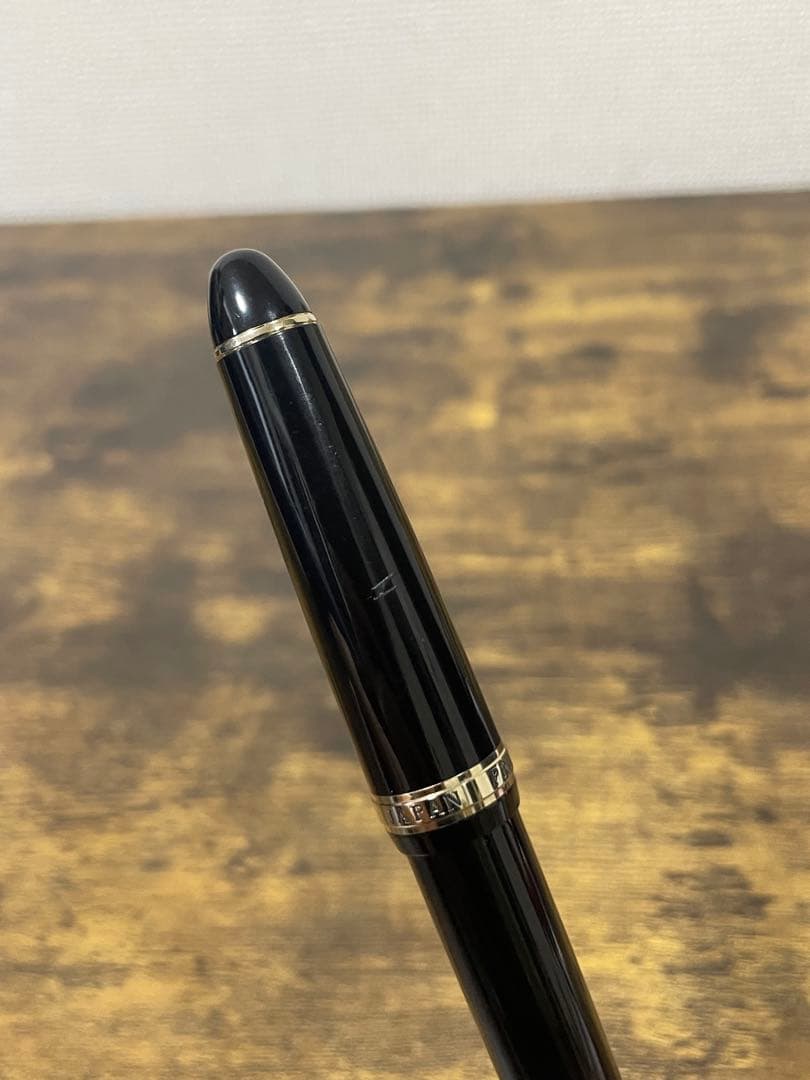 筆記確認＆洗浄済み　旧ニブ　ホワイトゴールド　21金　　セーラー　万年筆