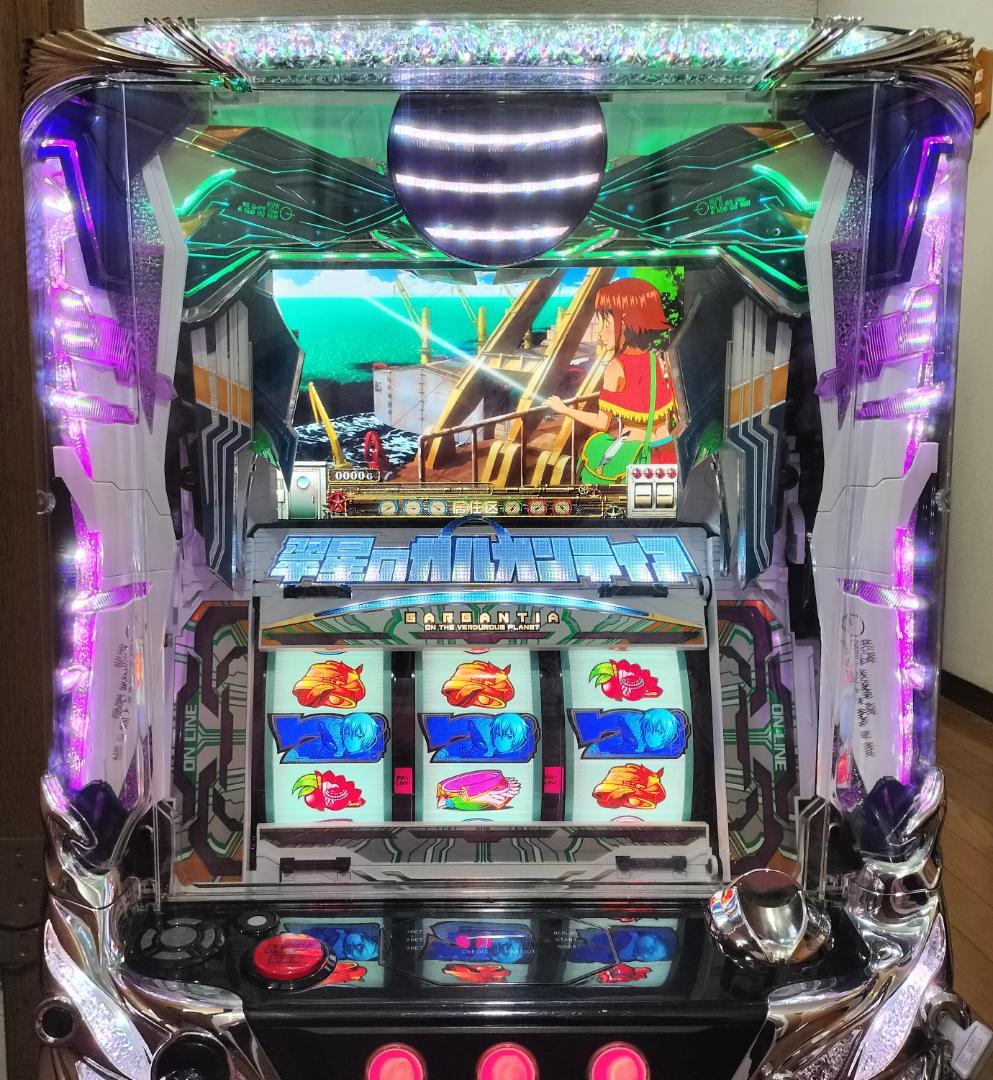 【パチスロ実機】ディ・ライト★パチスロ 翠星のガルガンティア【不要機付】