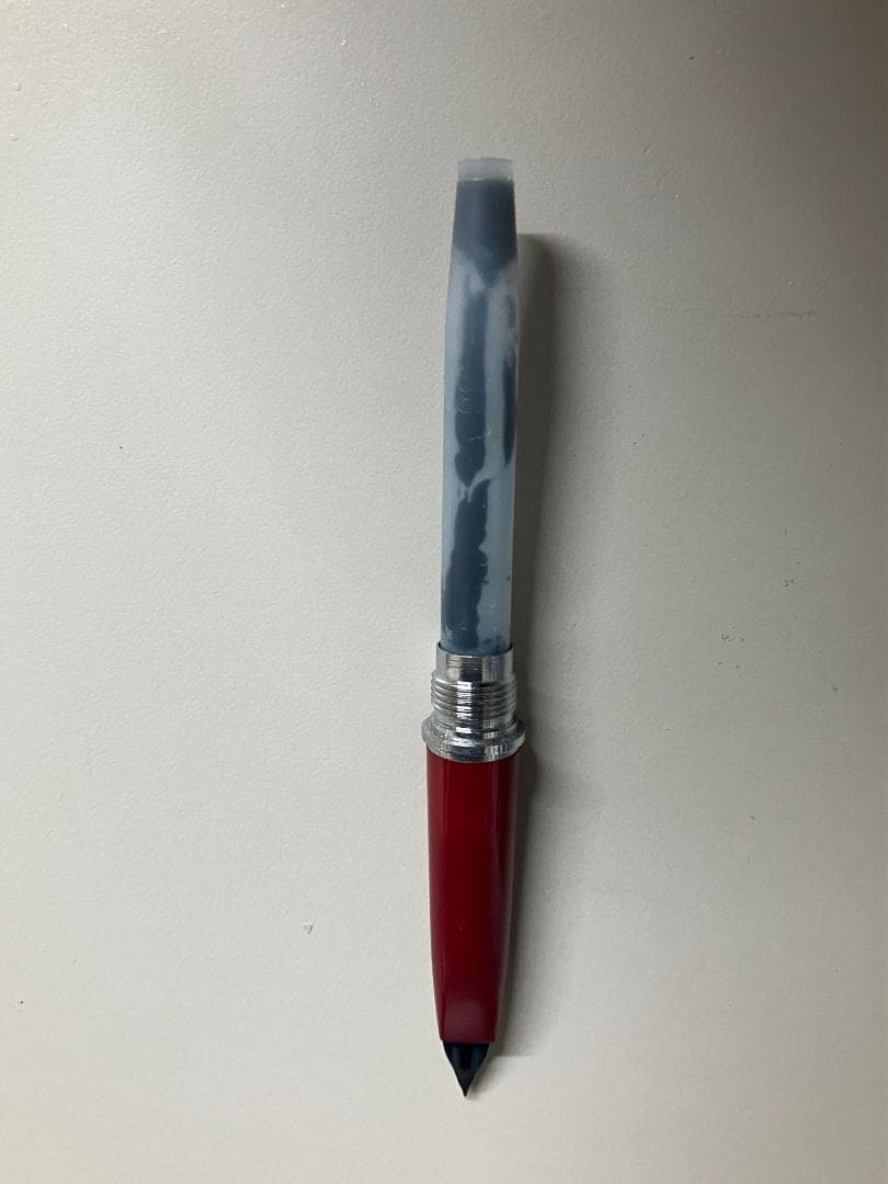 PLATINUM 万年筆 シルバー 18K