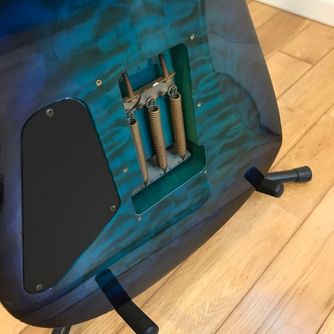 Fernandes エレキギター グラデーションブルー