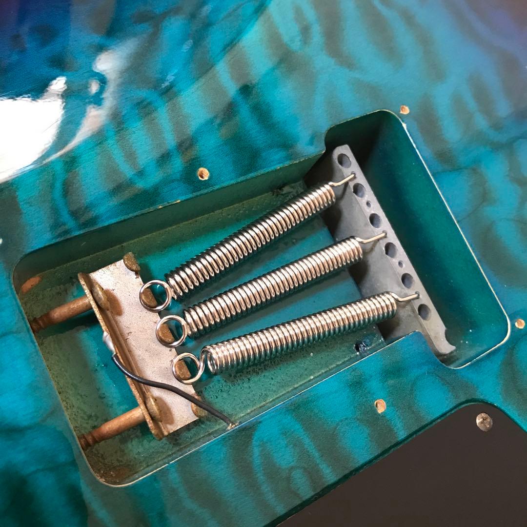 Fernandes エレキギター グラデーションブルー