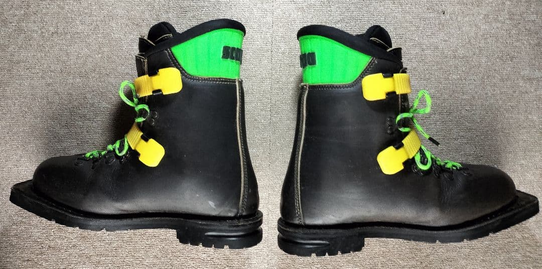 SCARPA スカルパ テレマークブーツ ローガン 革靴 2バックル ゲーター付