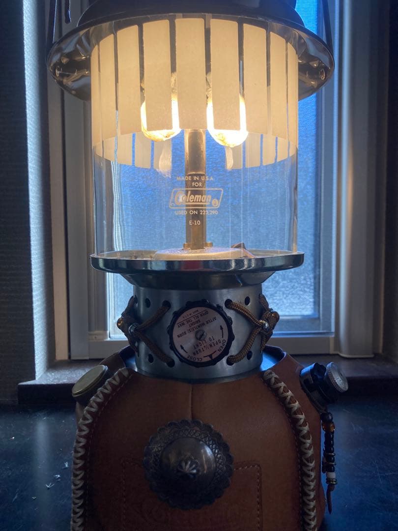 Coleman レザーランタン MADE IN USA