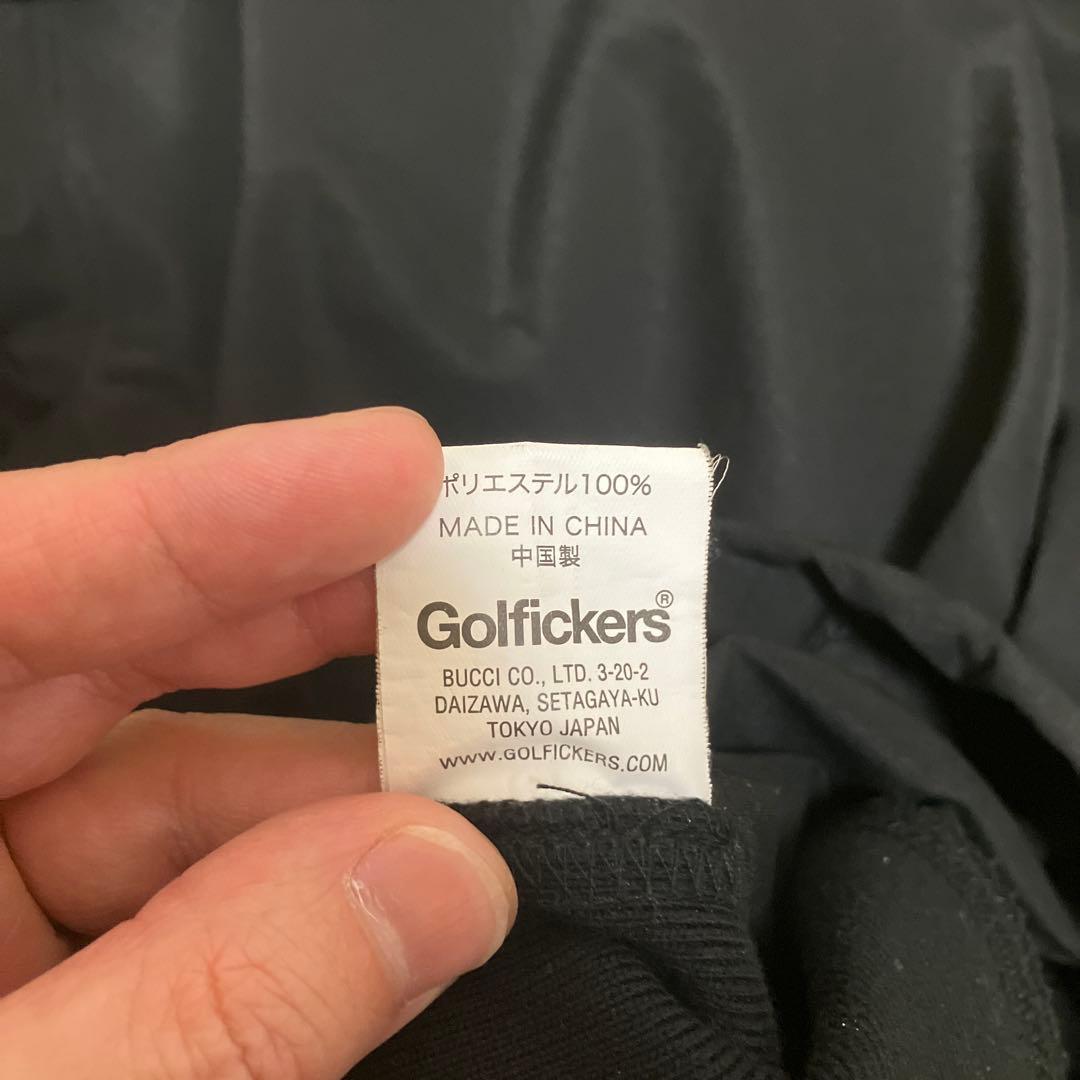 激レア Golfickers 黒 Vネックジャケット Ｌサイズ