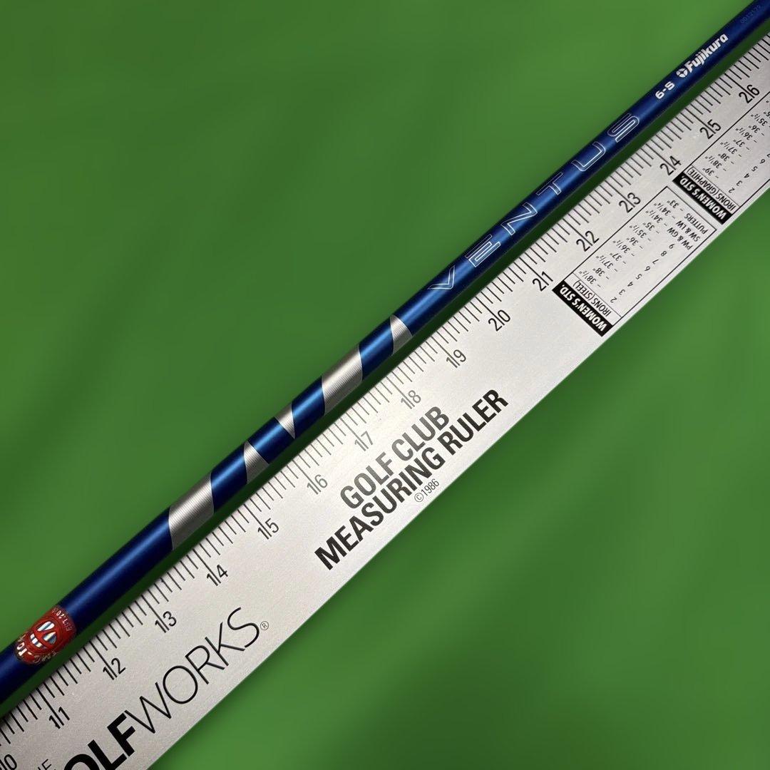 24ベンタス ブルー シャフト 6-S 純正テーラーメイドスリーブ ドライバー用