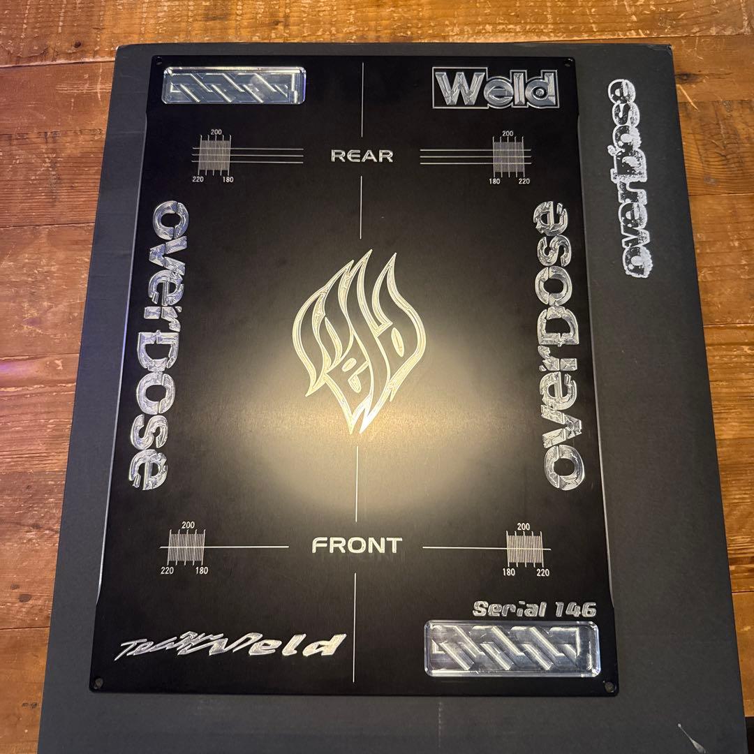オーバードーズoverdose セッテングボードブラックWeldバージョン限定