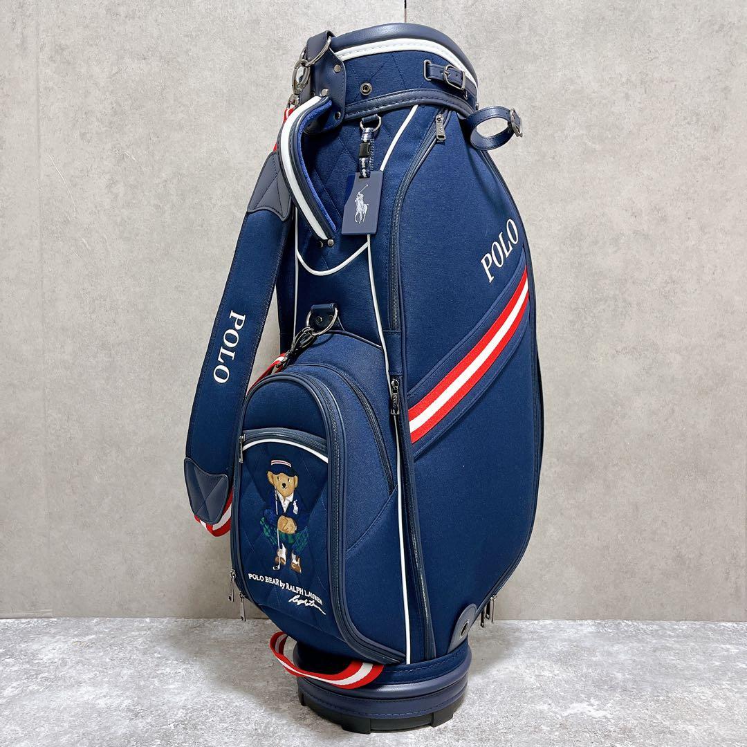 POLO BEAR ポロベア ラルフローレン ゴルフ キャディバッグ ネイビー