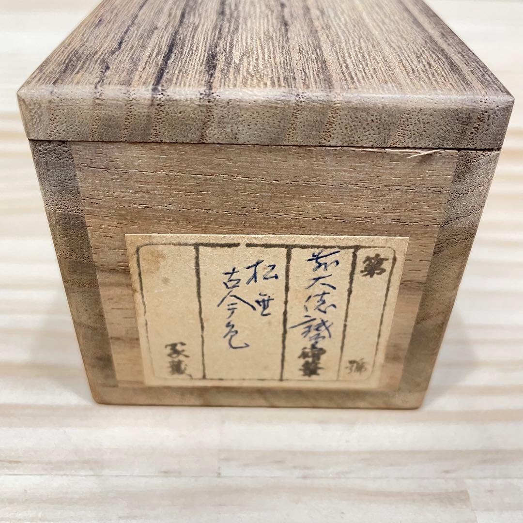 4103 藤井誡堂 「松無古今色」 共箱 肉筆 紙本 掛軸 臨済宗 大徳寺 禅語