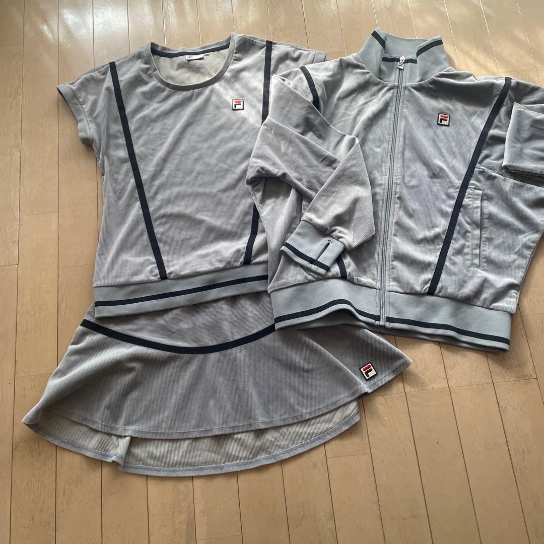 FILA グレー セットアップ M3点セット