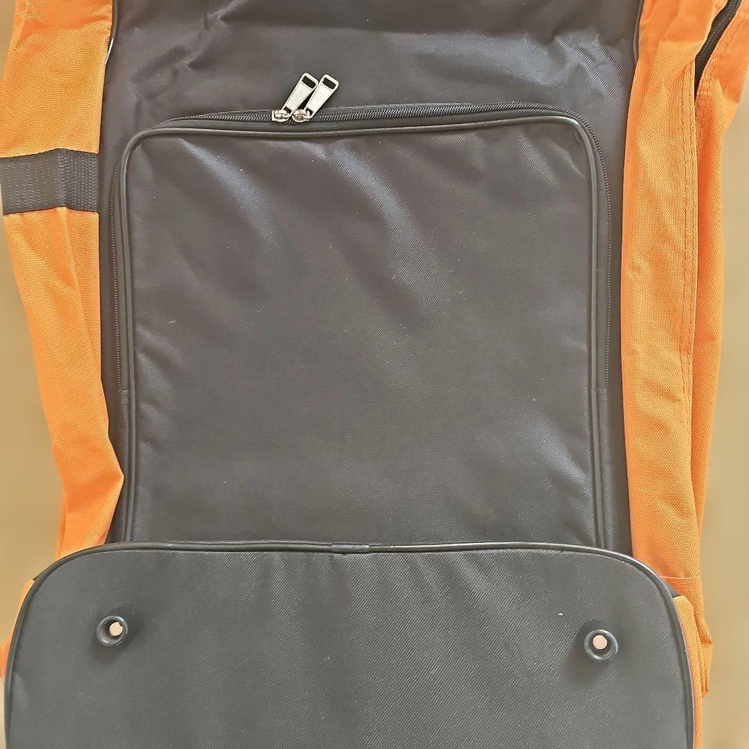 新品未使用　PGM トラベルケース　キャディバッグ オレンジ/黒